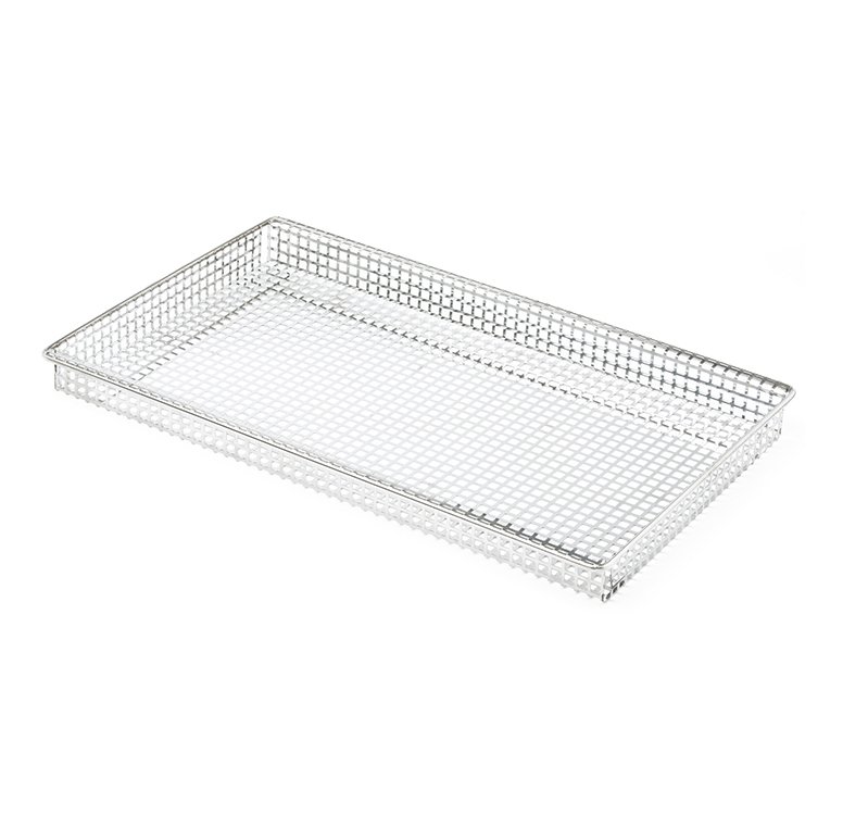 Stainless steel tray for french fries